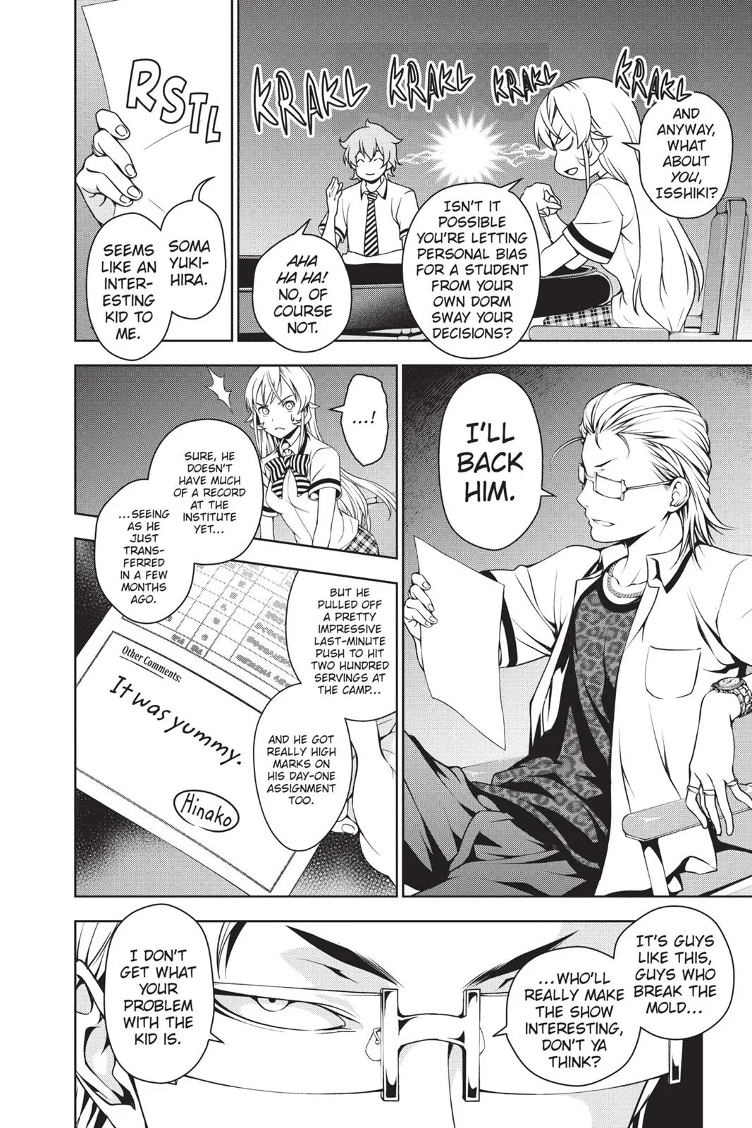 Read Food Wars en Manga Online