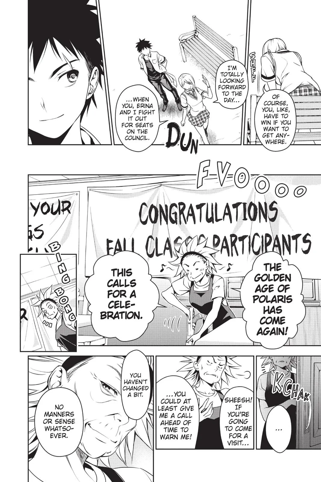 Read Food Wars en Manga Online