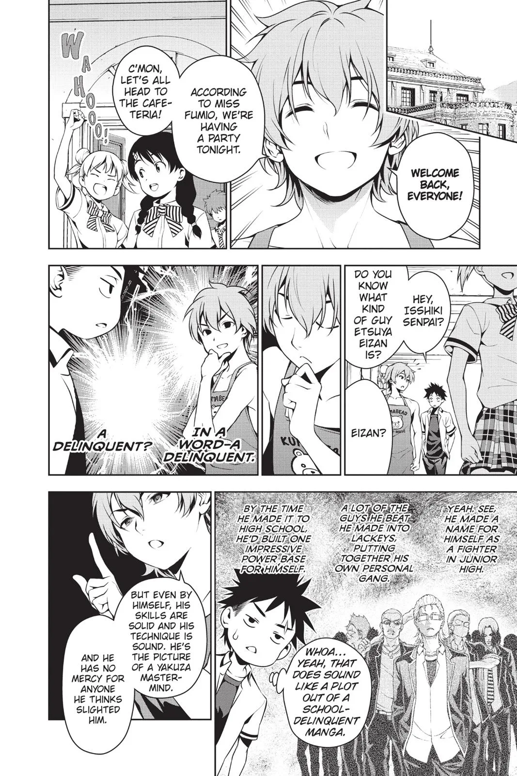 Read Food Wars en Manga Online