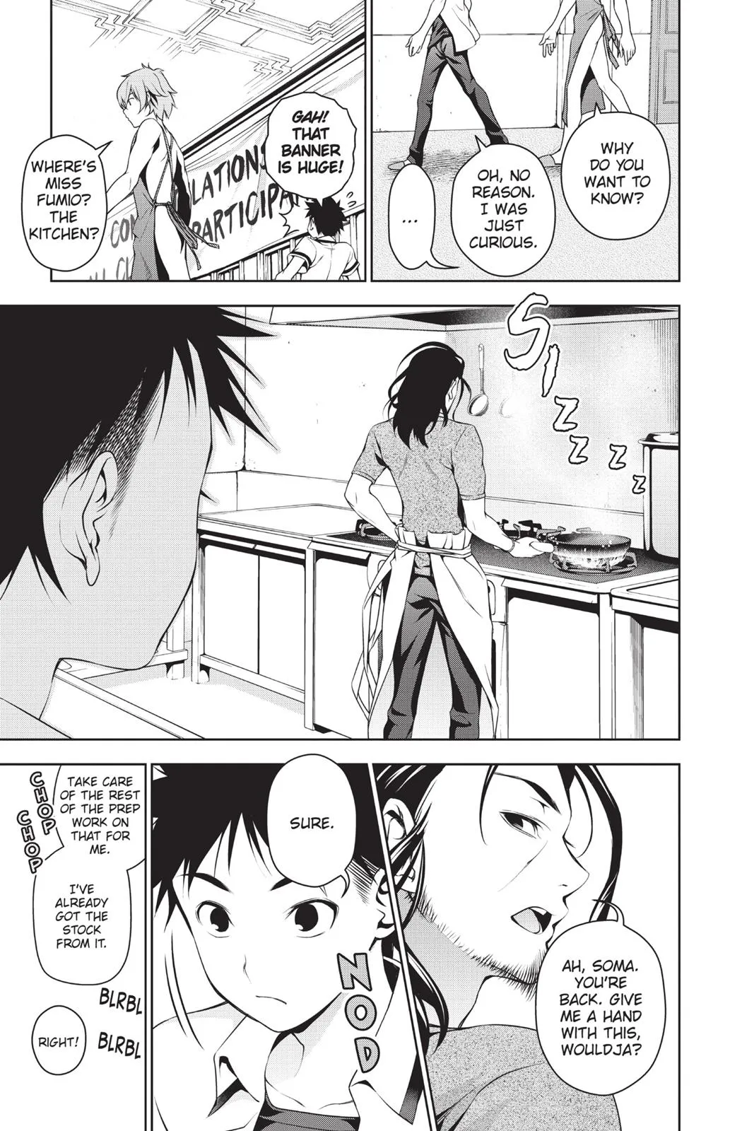Read Food Wars en Manga Online