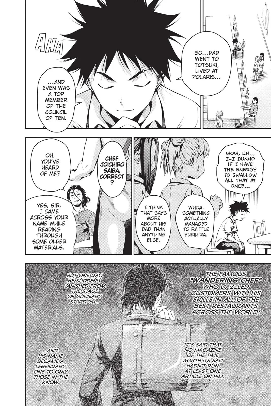 Read Food Wars en Manga Online