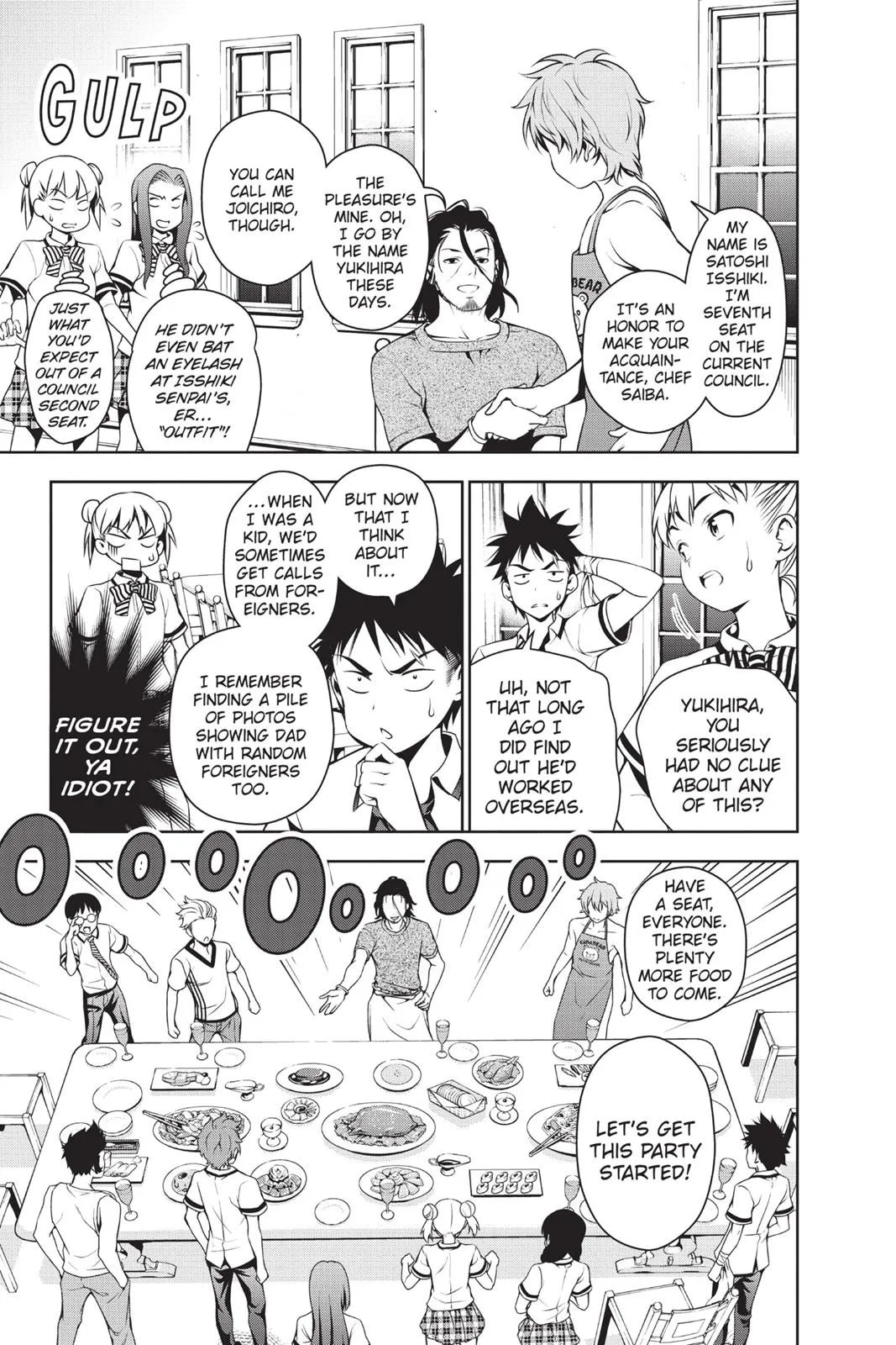 Read Food Wars en Manga Online