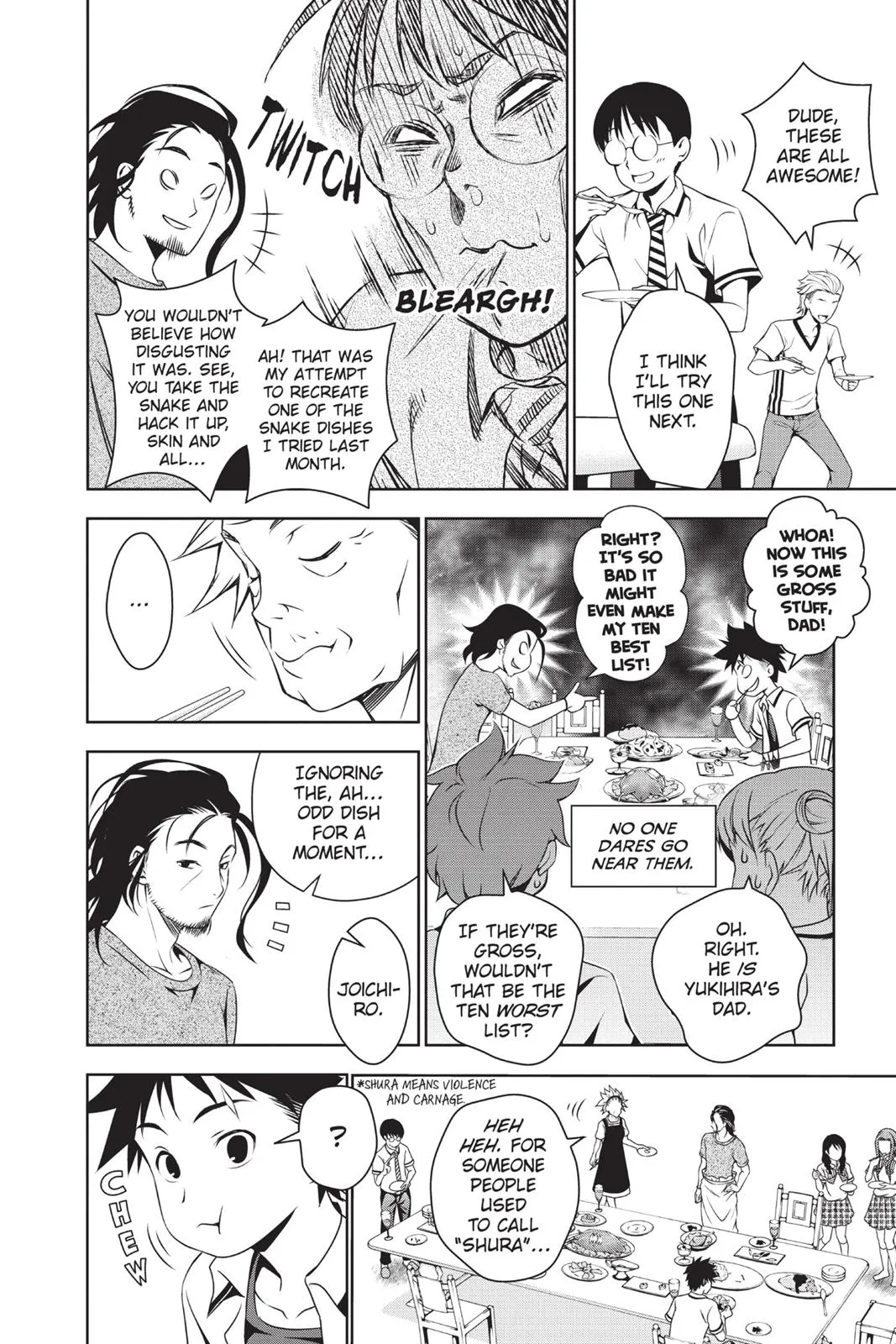 Read Food Wars en Manga Online