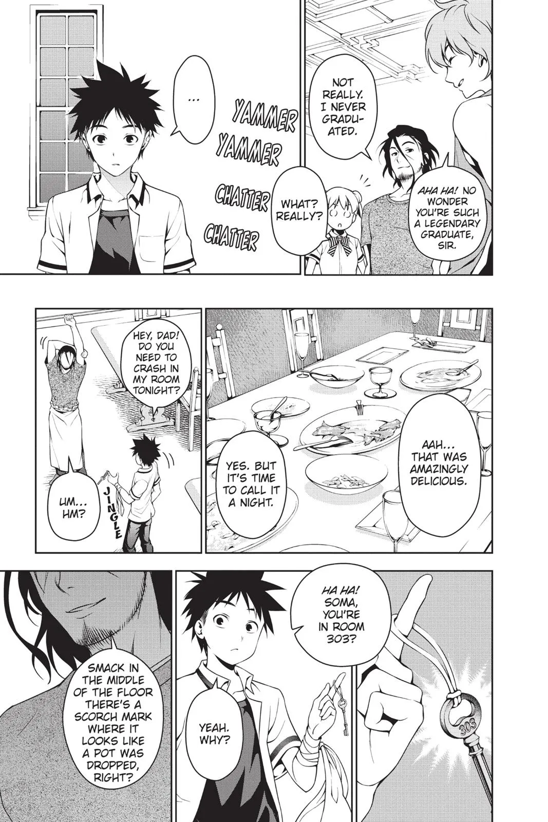 Read Food Wars en Manga Online