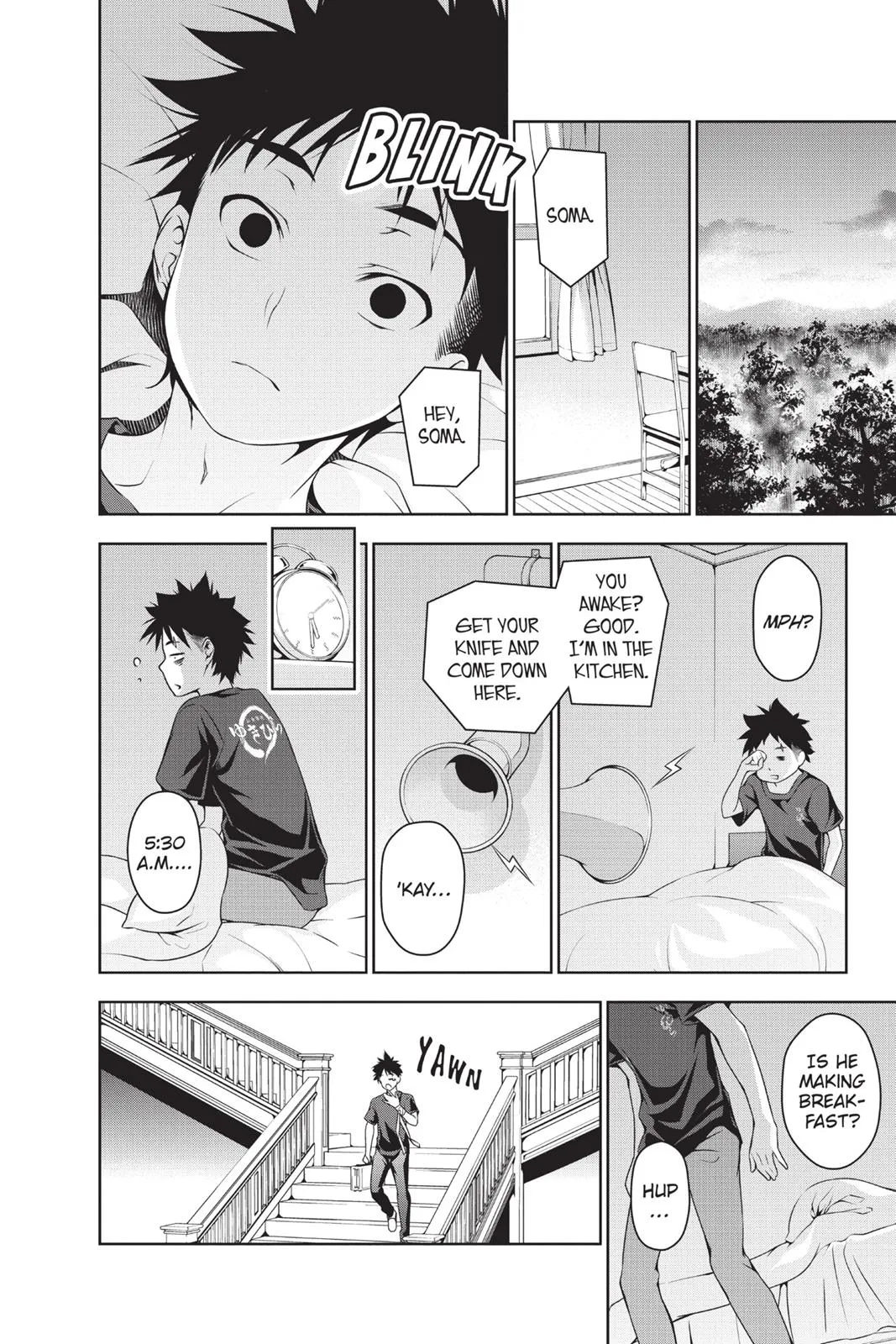 Read Food Wars en Manga Online