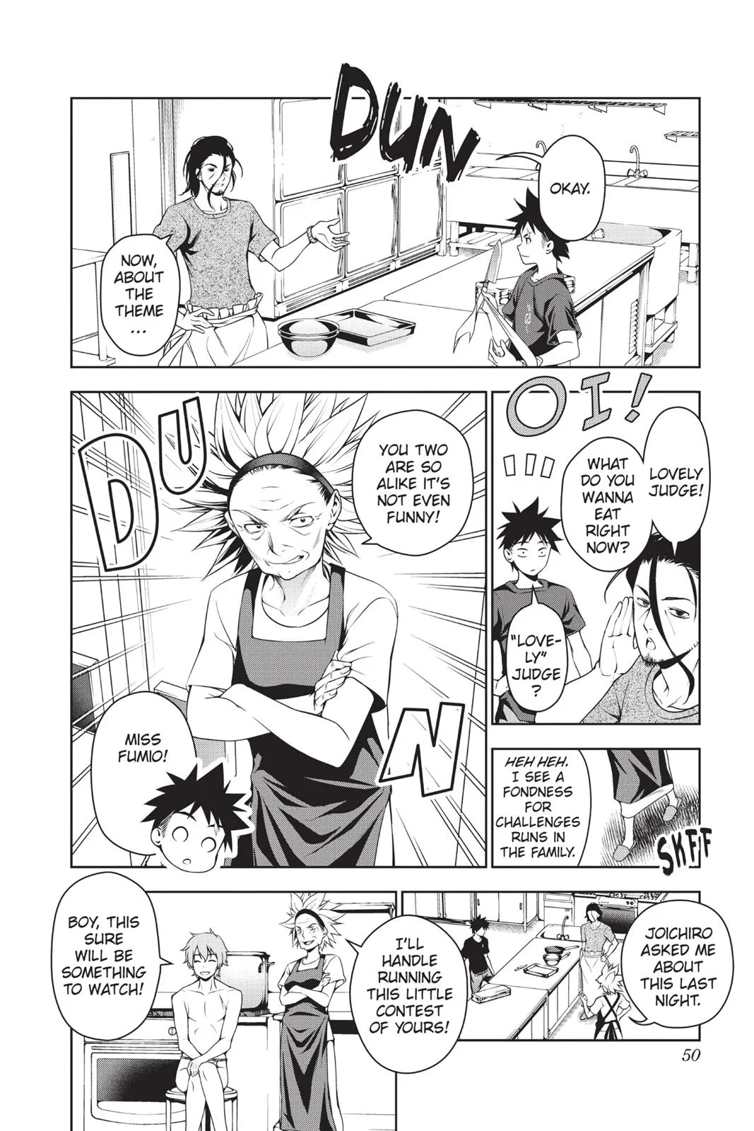 Read Food Wars en Manga Online