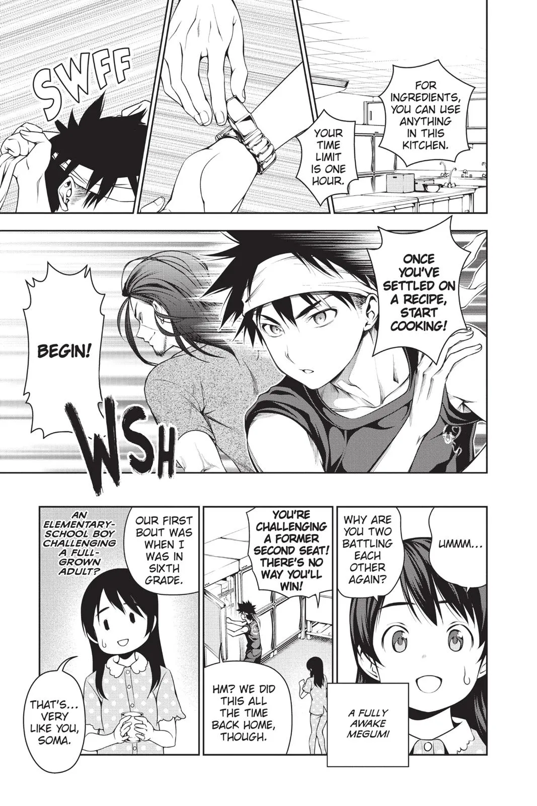 Read Food Wars en Manga Online