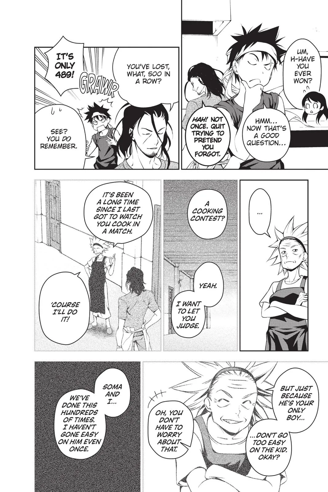 Read Food Wars en Manga Online