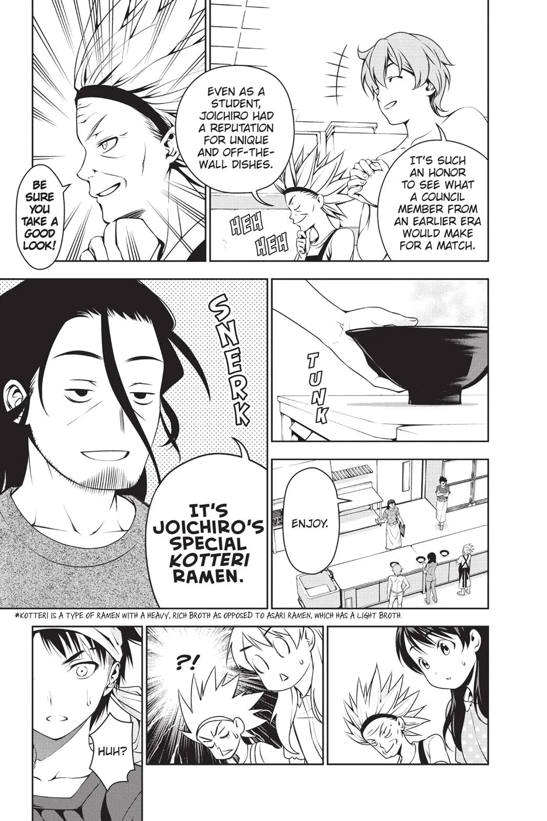 Read Food Wars en Manga Online