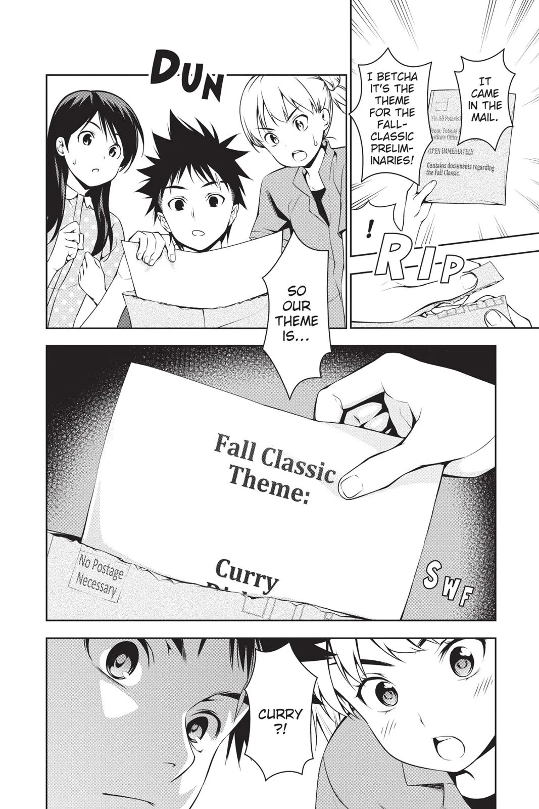 Read Food Wars en Manga Online