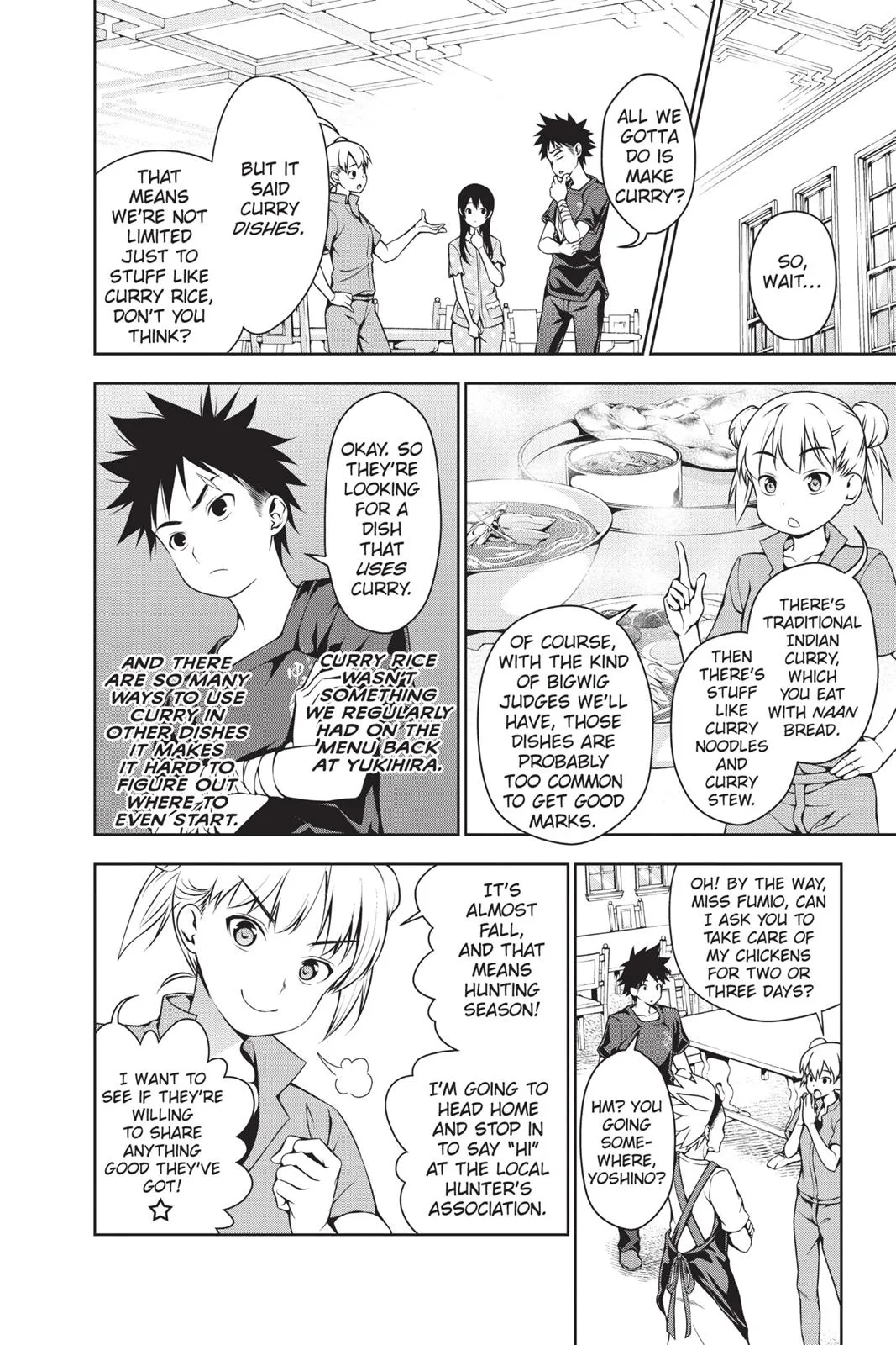 Read Food Wars en Manga Online