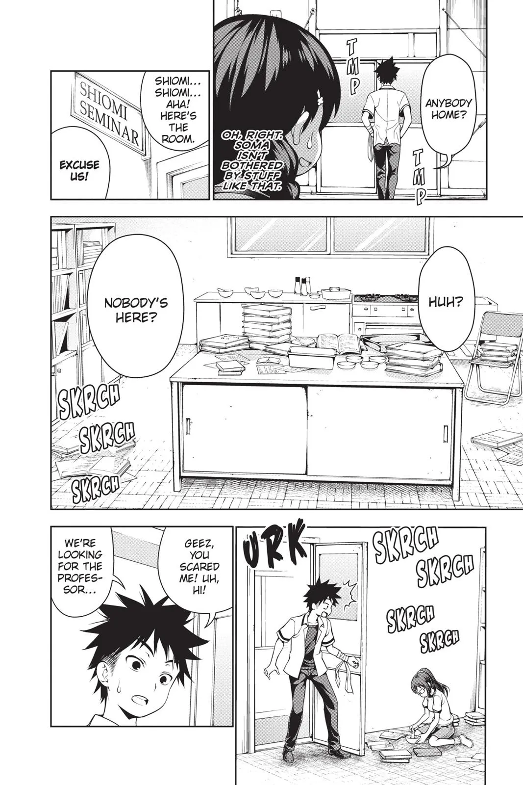 Read Food Wars en Manga Online