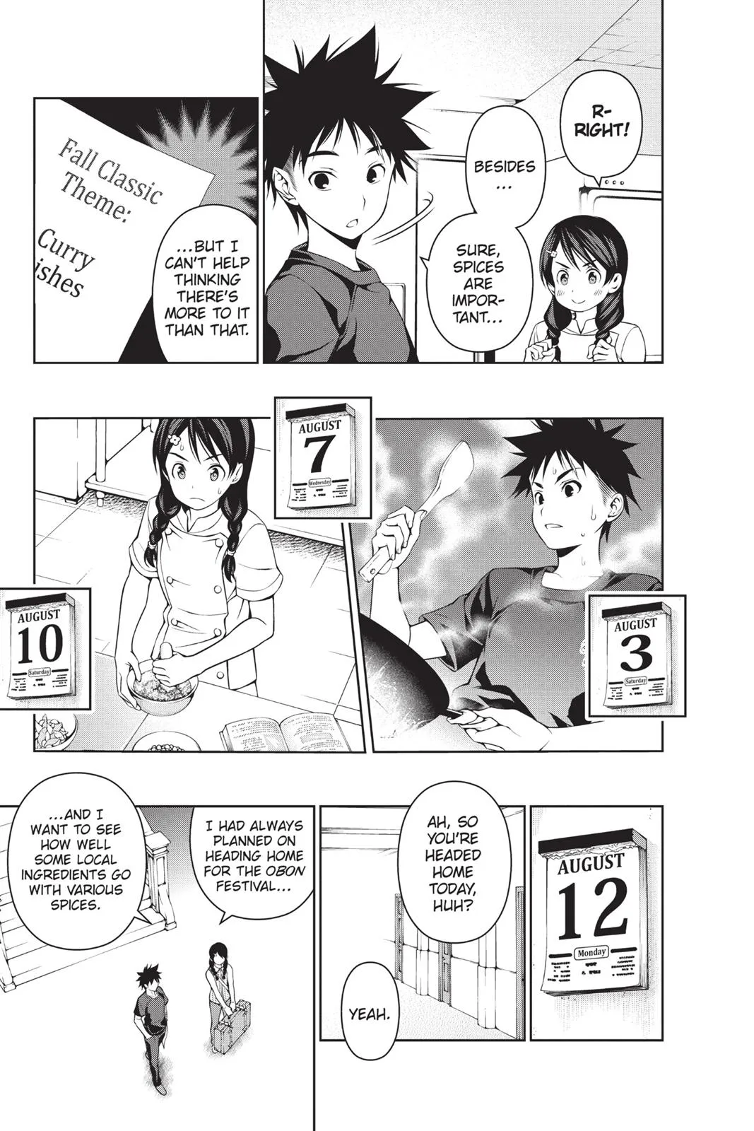 Read Food Wars en Manga Online