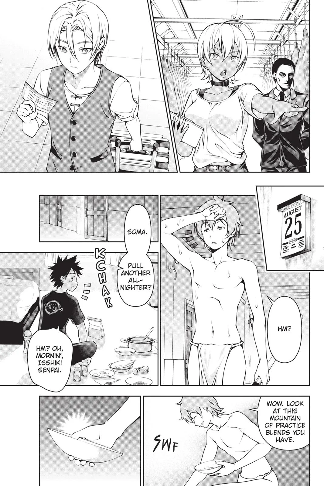 Read Food Wars en Manga Online
