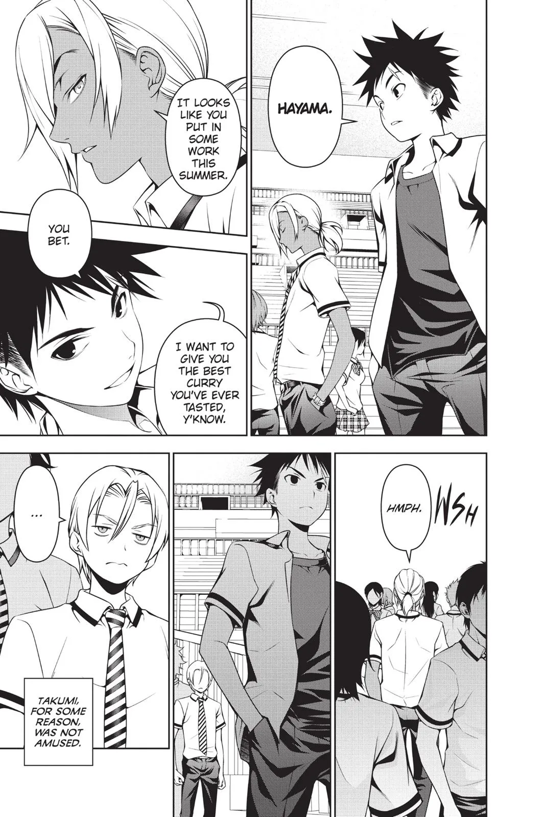Read Food Wars en Manga Online