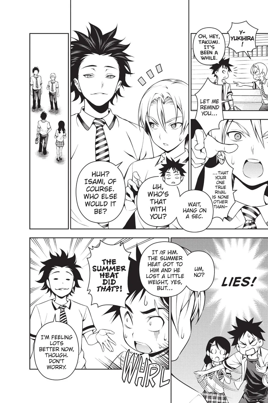 Read Food Wars en Manga Online