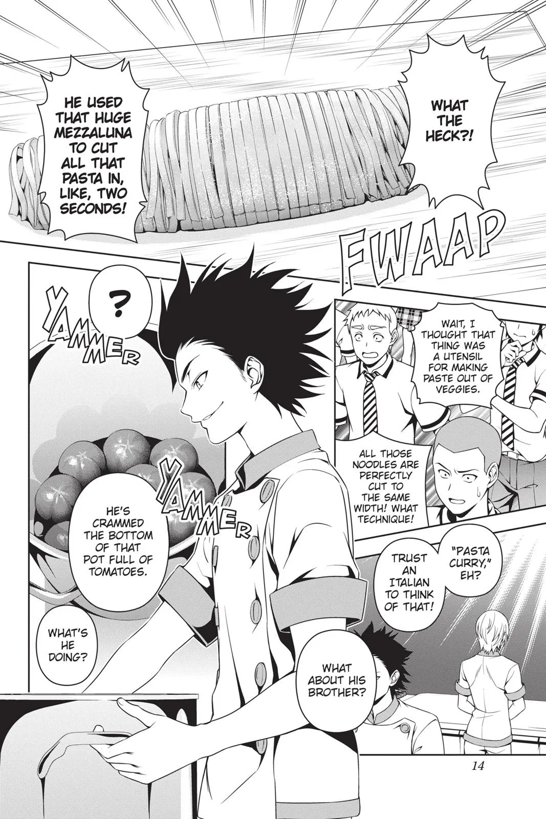 Read Food Wars en Manga Online
