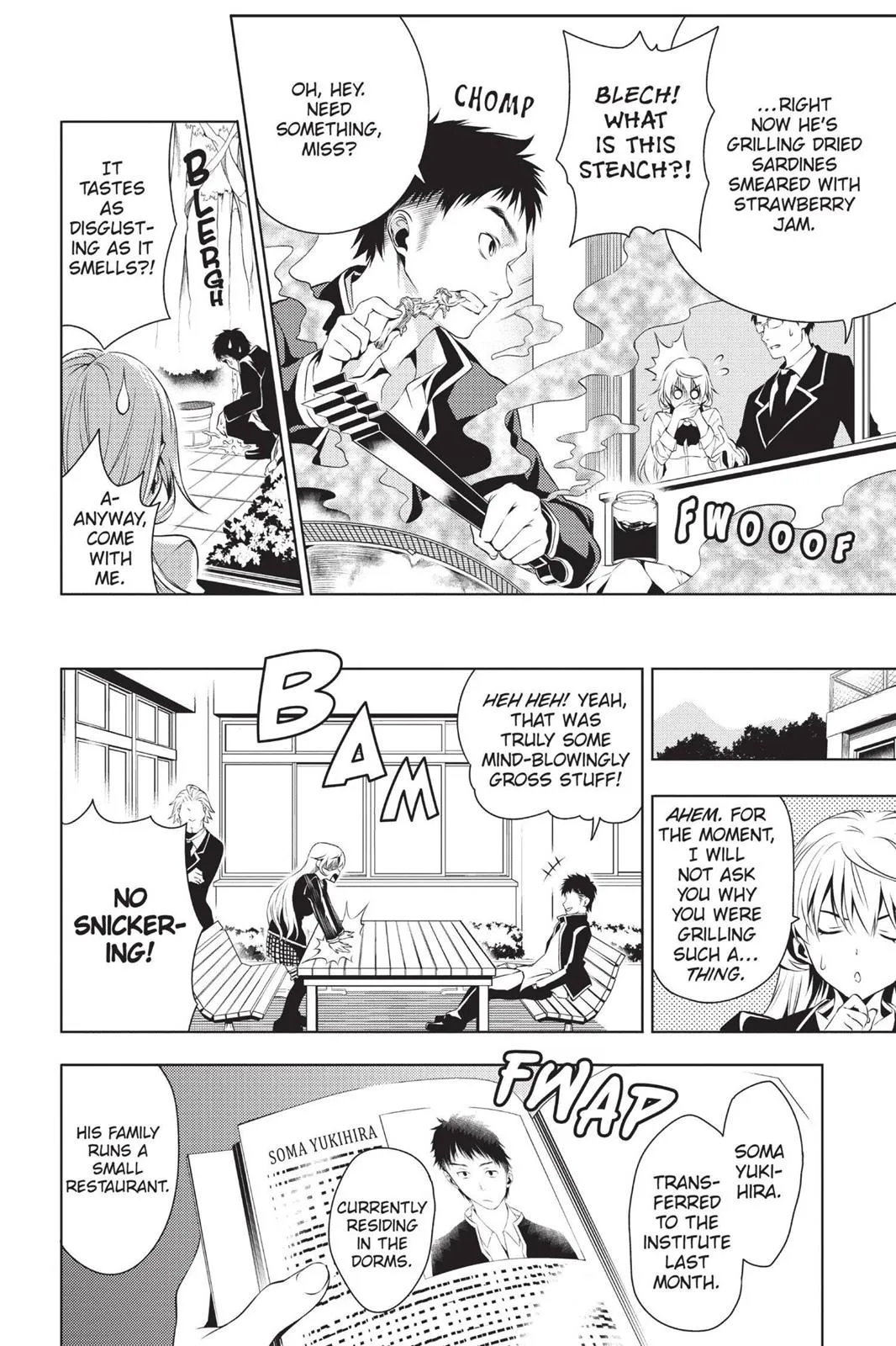 Read Food Wars en Manga Online