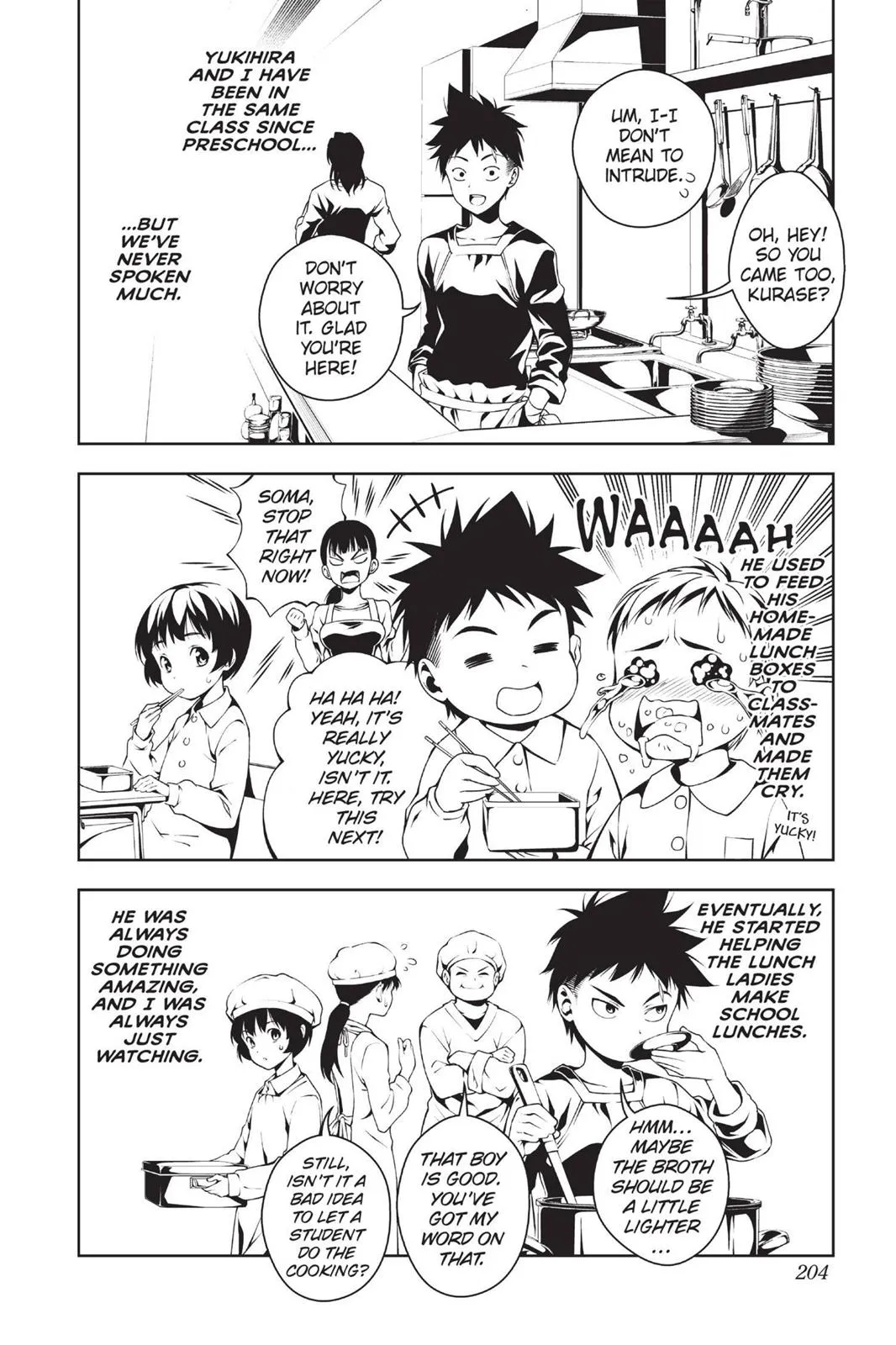 Read Food Wars en Manga Online