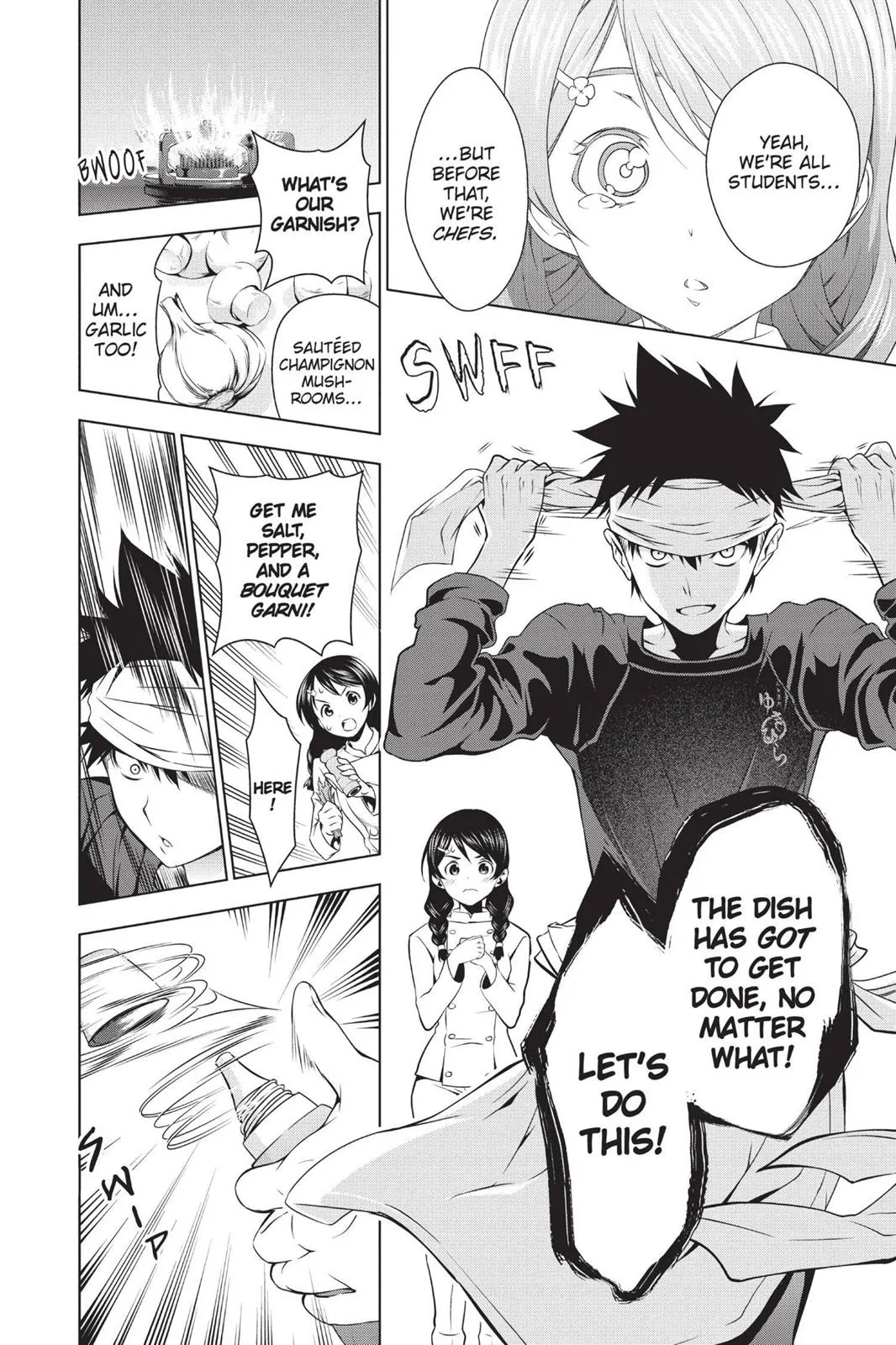 Read Food Wars en Manga Online