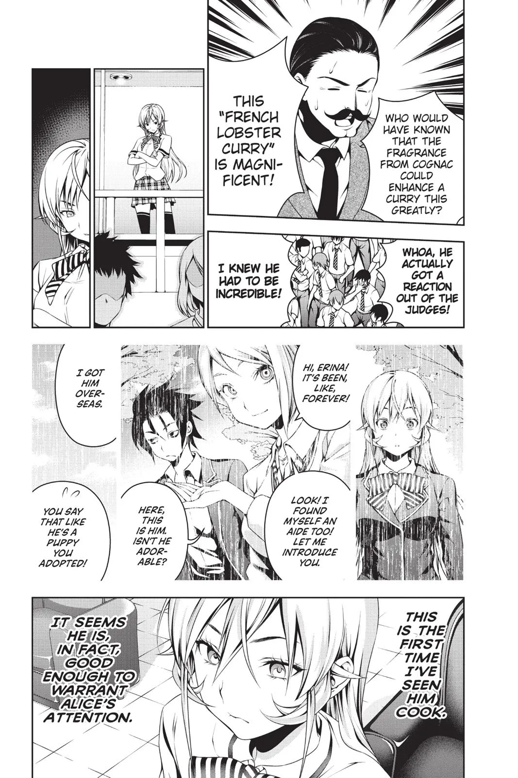 Read Food Wars en Manga Online