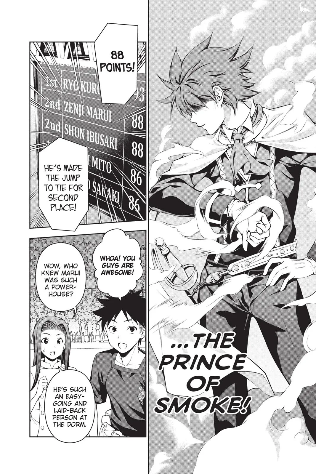 Read Food Wars en Manga Online