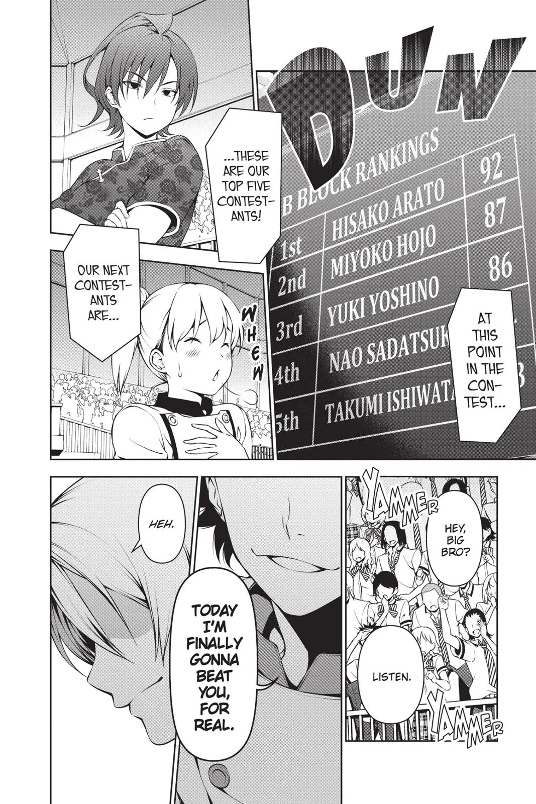 Read Food Wars en Manga Online