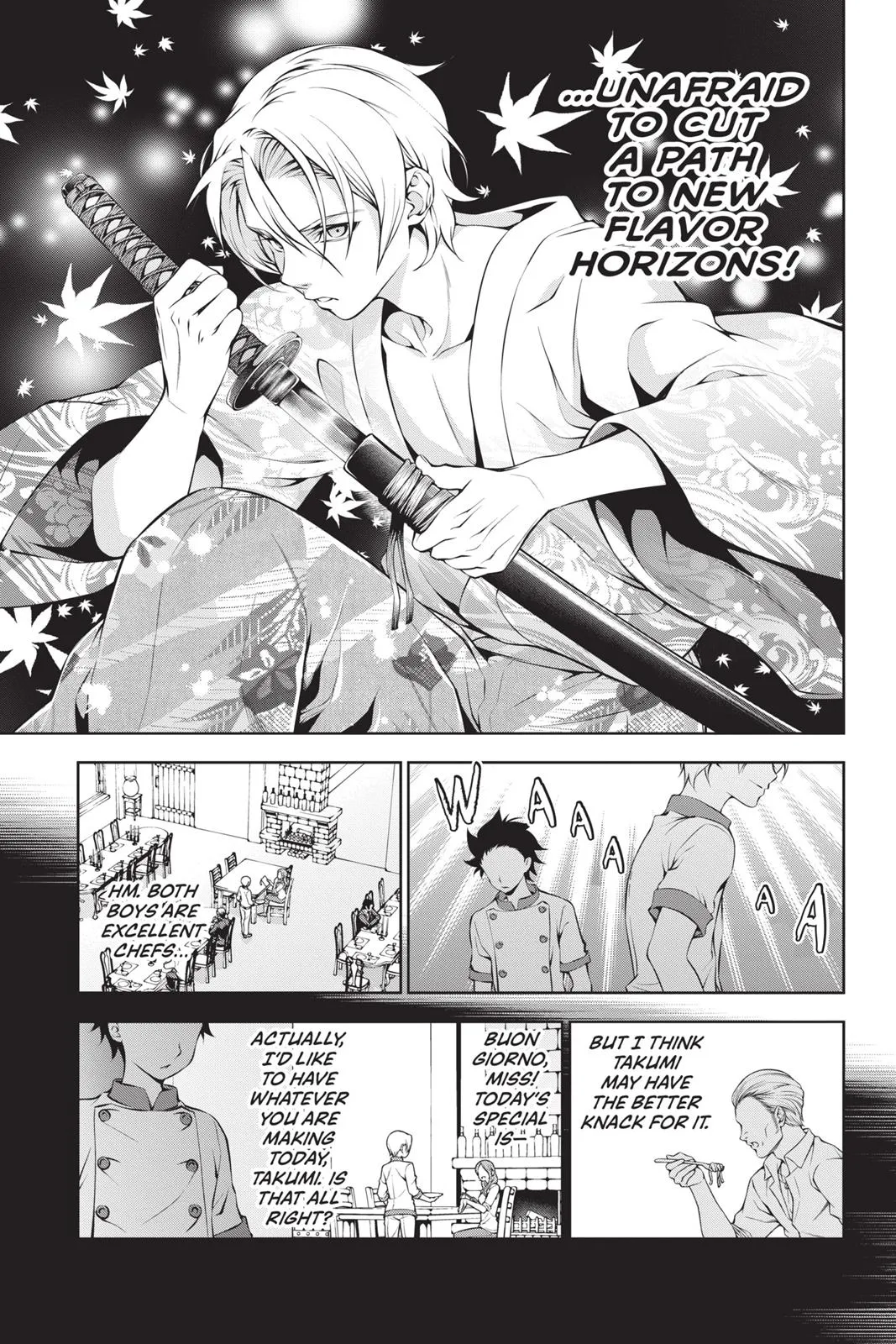 Read Food Wars en Manga Online
