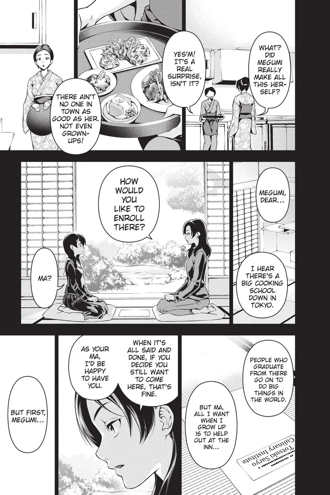 Read Food Wars en Manga Online