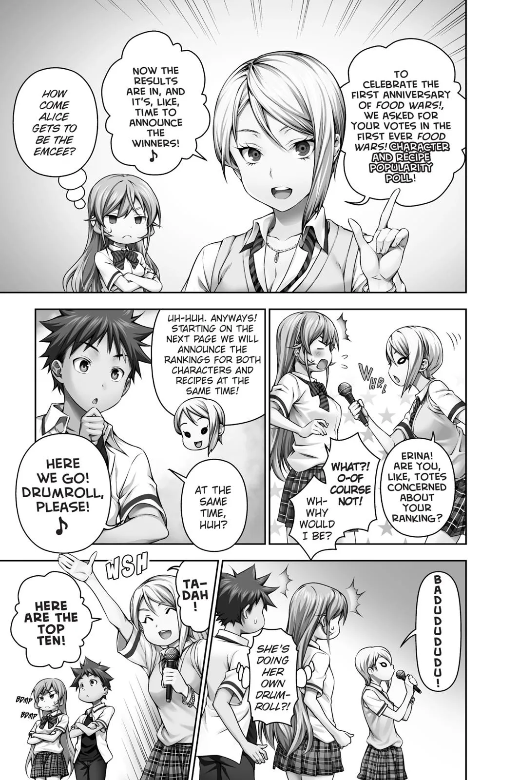 Read Food Wars en Manga Online