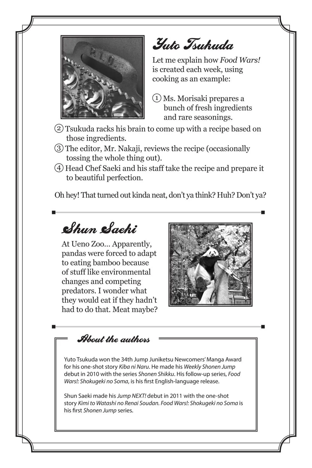 Read Food Wars en Manga Online