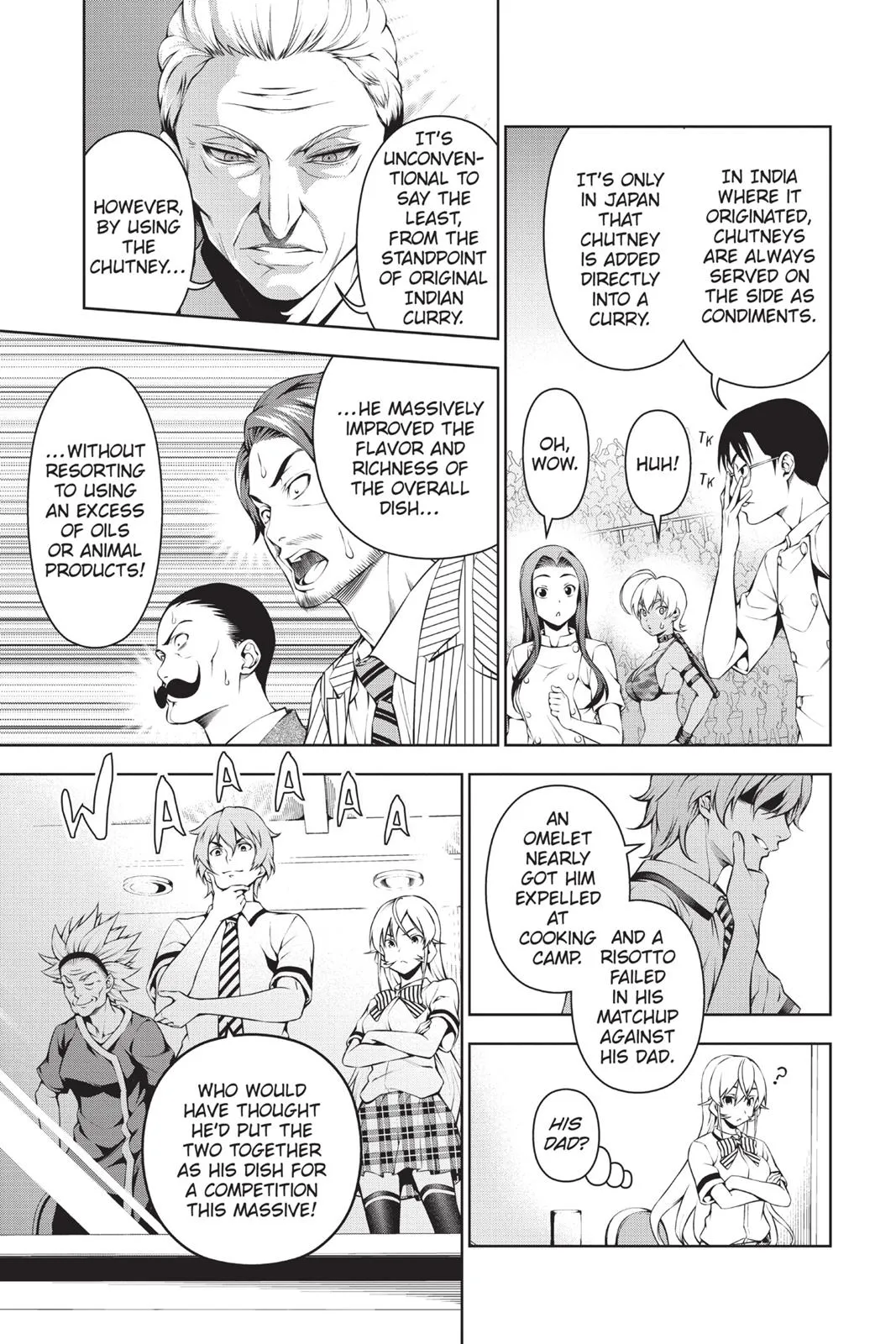 Read Food Wars en Manga Online