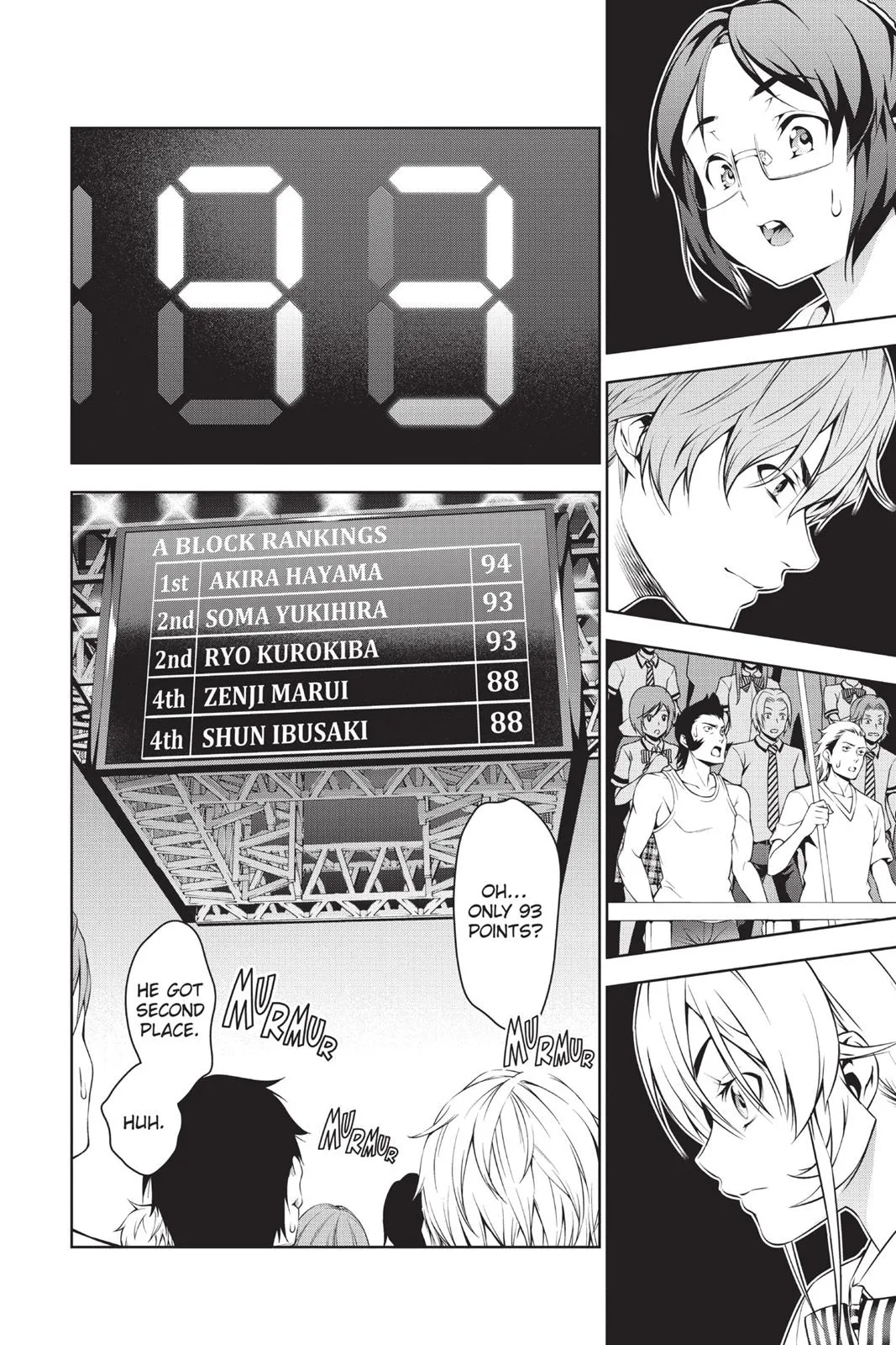 Read Food Wars en Manga Online