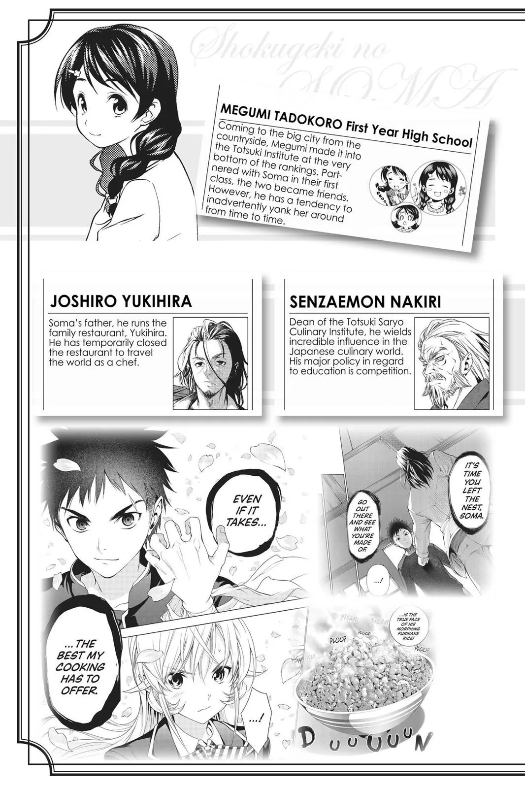 Read Food Wars en Manga Online