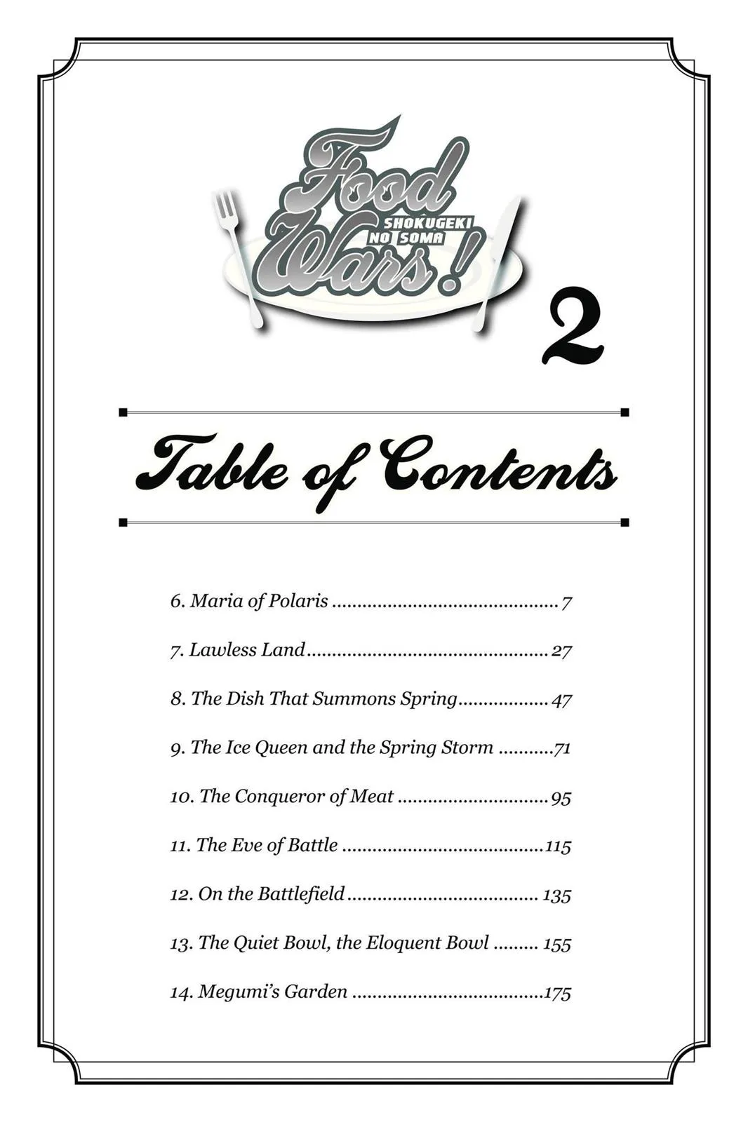 Read Food Wars en Manga Online