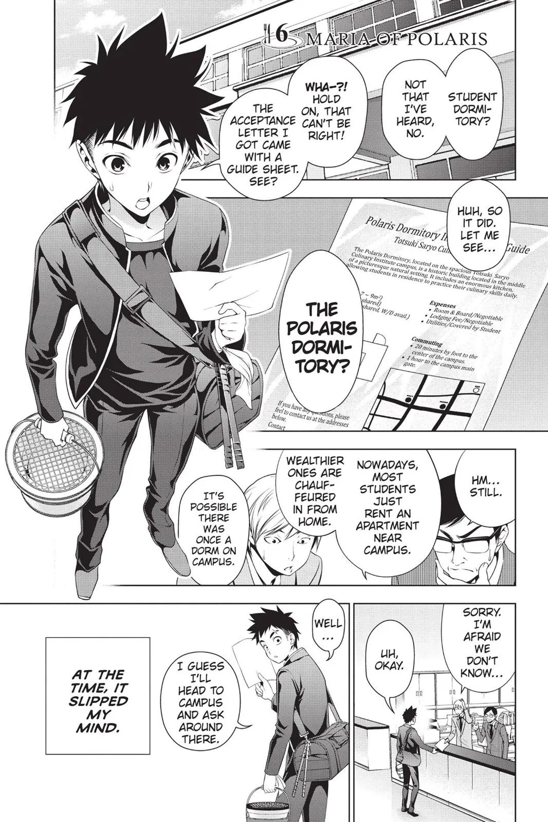 Read Food Wars en Manga Online