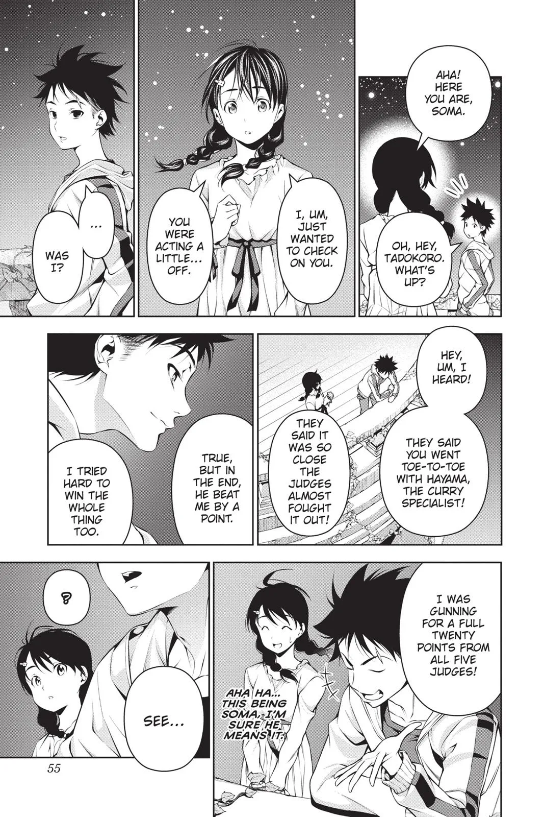 Read Food Wars en Manga Online