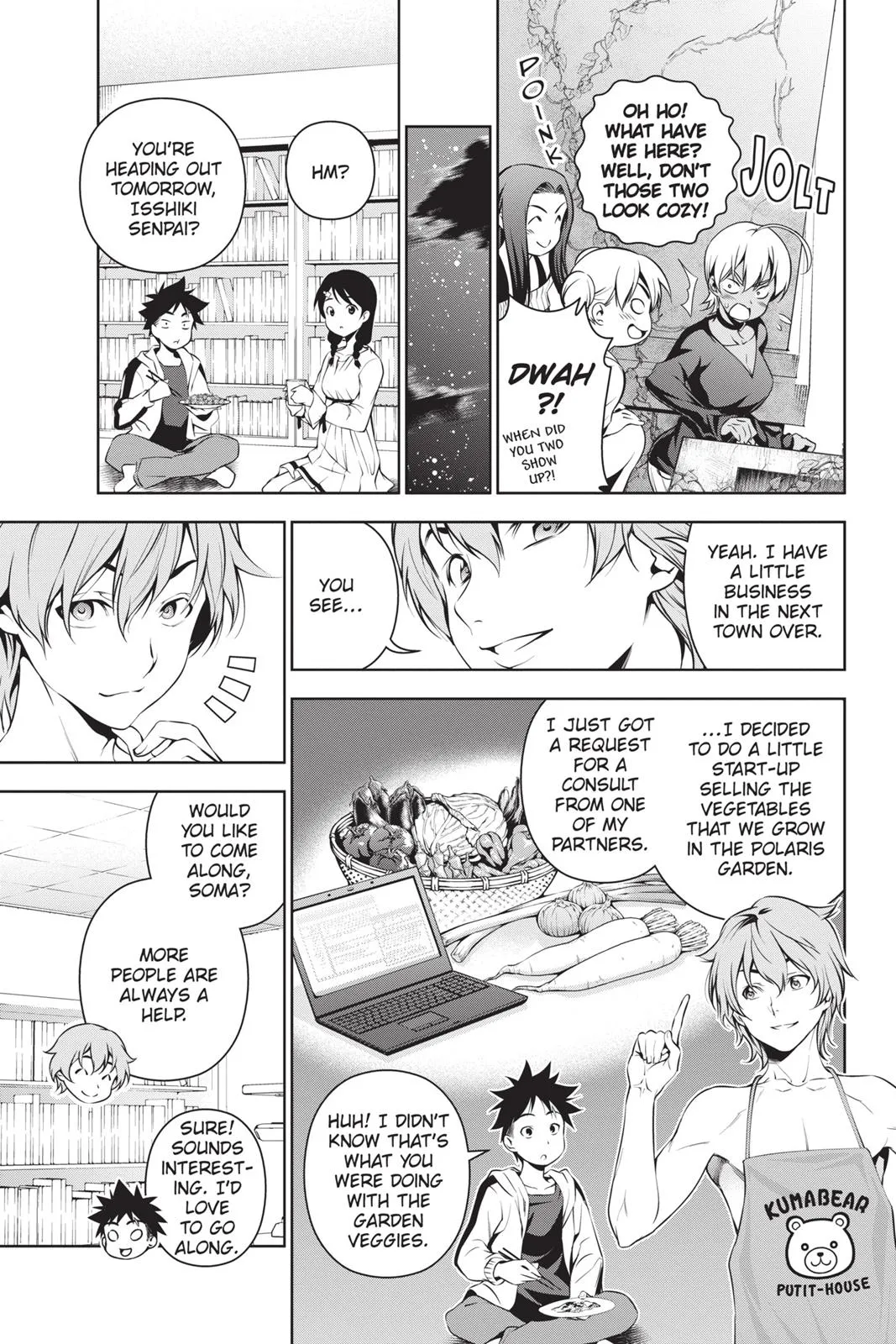 Read Food Wars en Manga Online