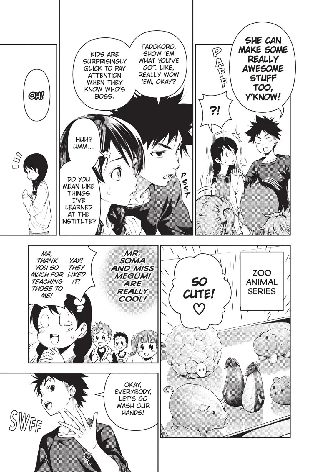 Read Food Wars en Manga Online