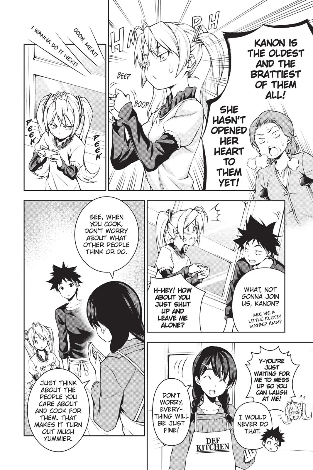 Read Food Wars en Manga Online