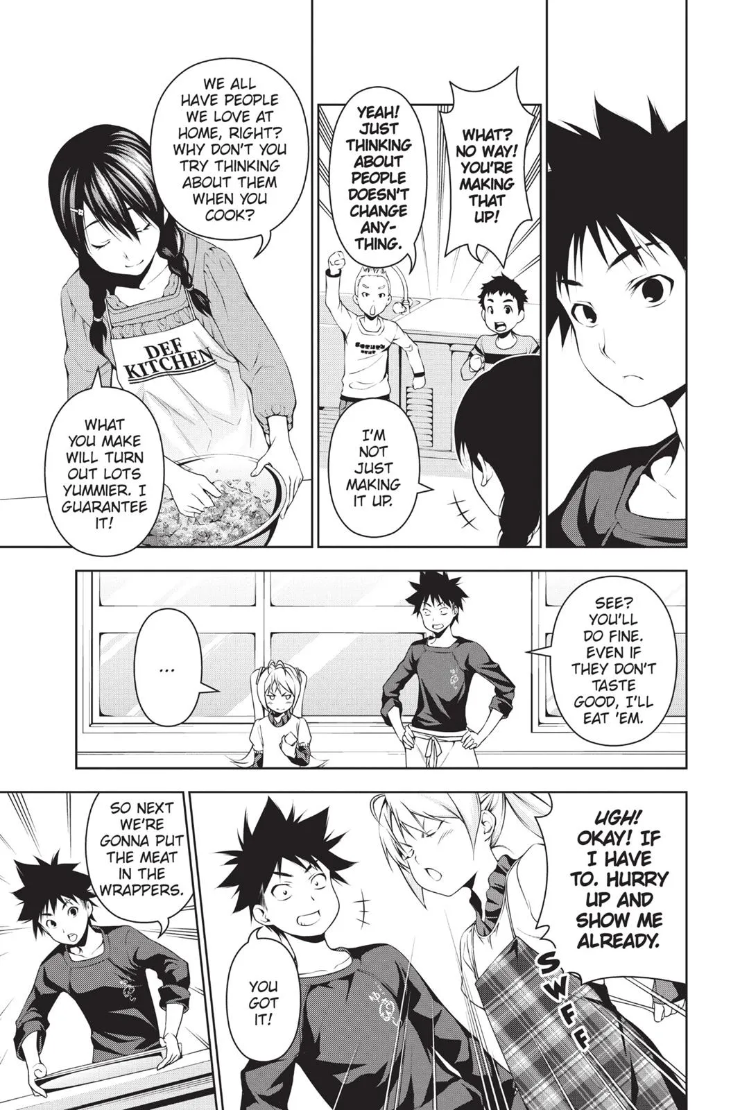 Read Food Wars en Manga Online