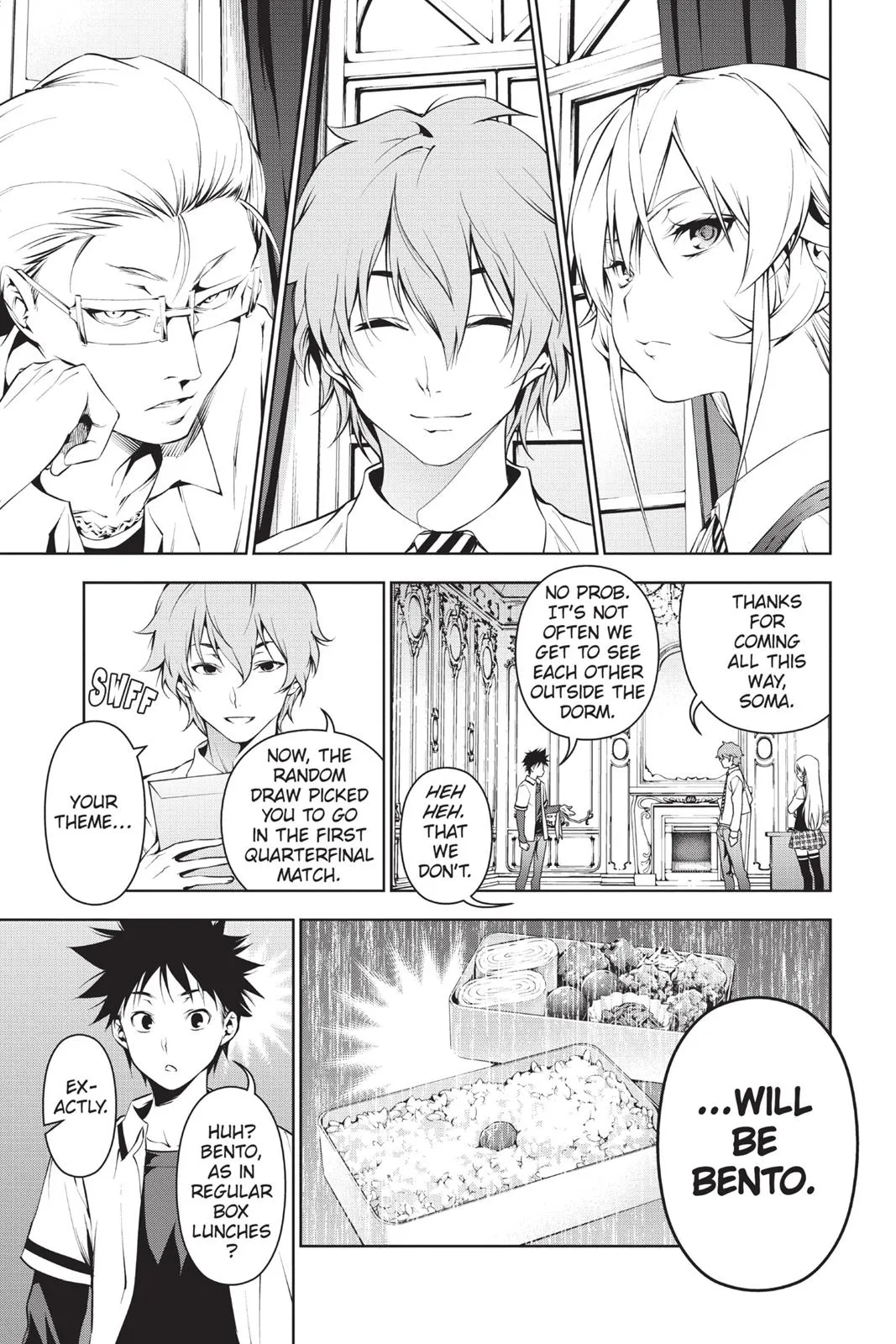 Read Food Wars en Manga Online
