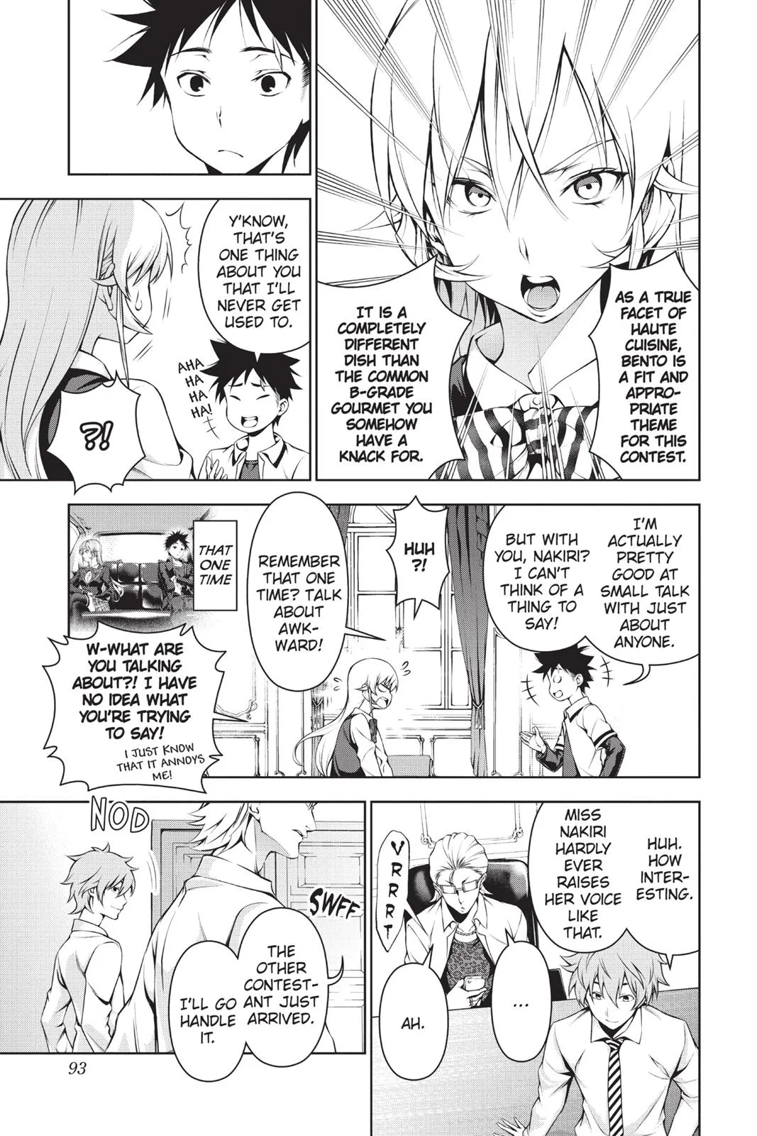 Read Food Wars en Manga Online