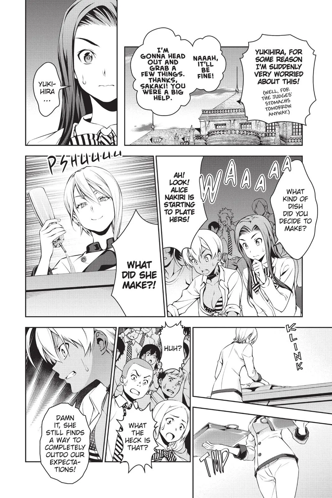 Read Food Wars en Manga Online