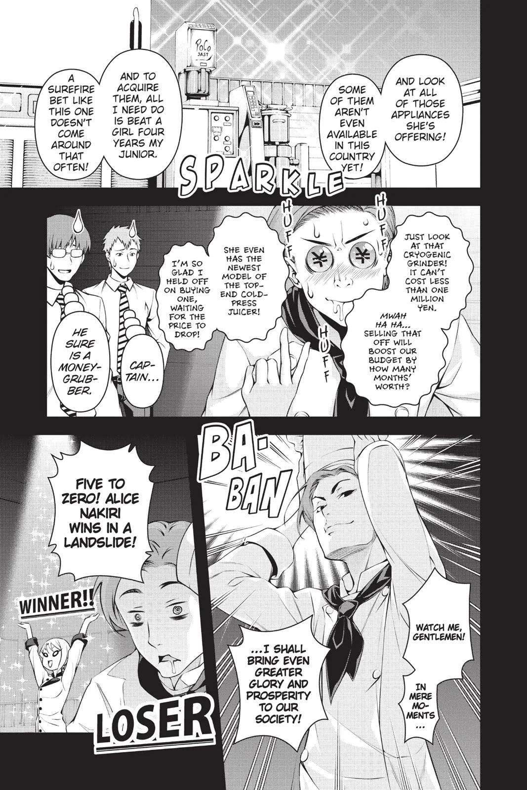 Read Food Wars en Manga Online