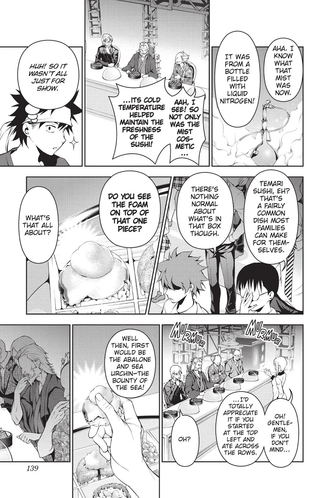 Read Food Wars en Manga Online