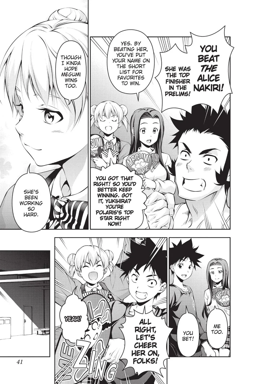 Read Food Wars en Manga Online