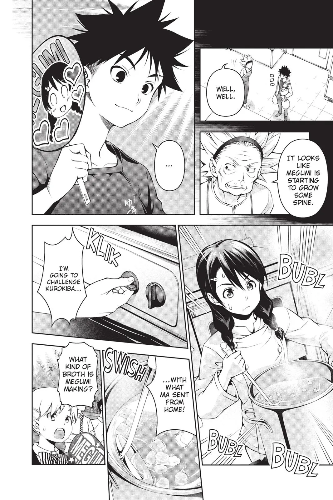 Read Food Wars en Manga Online