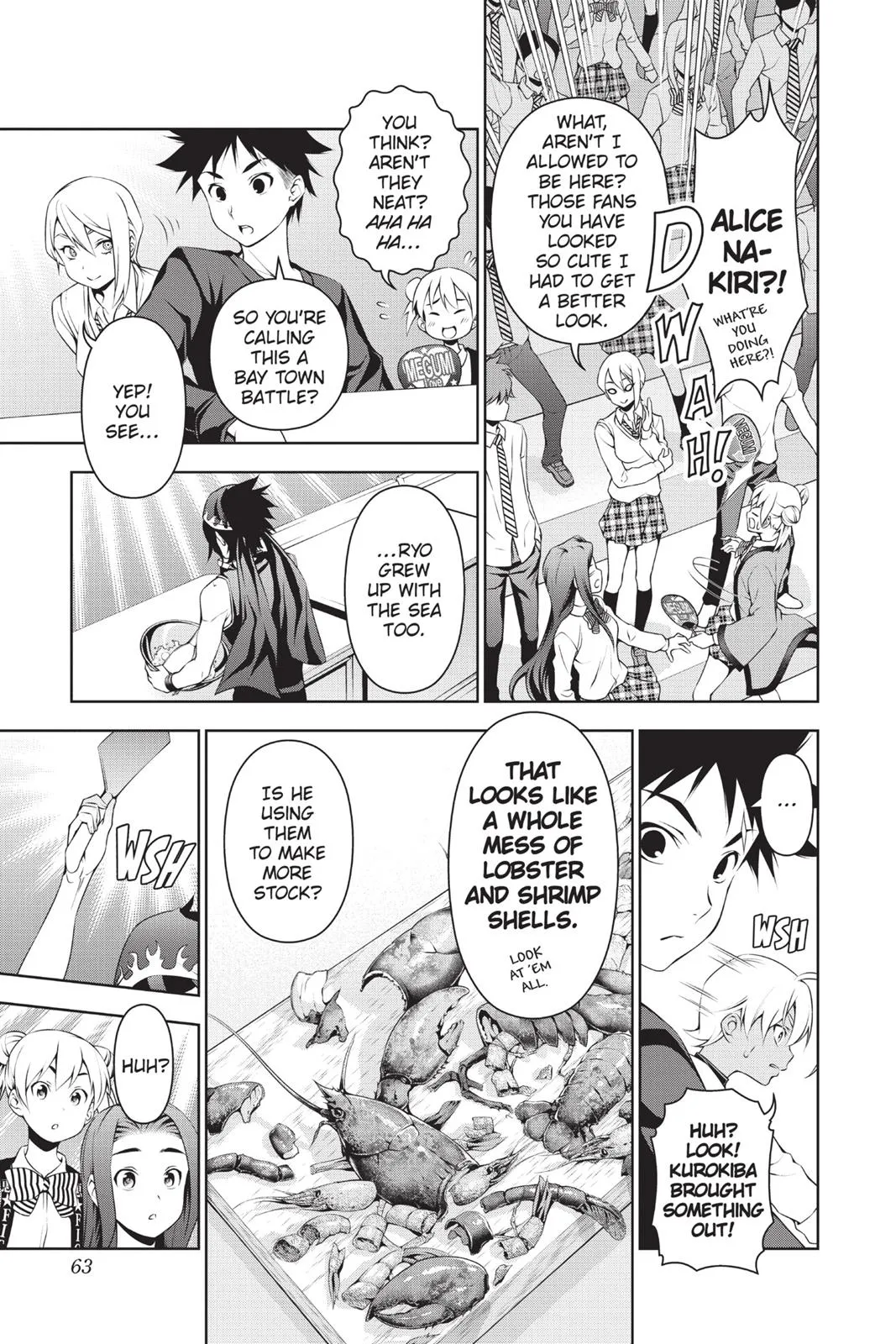 Read Food Wars en Manga Online