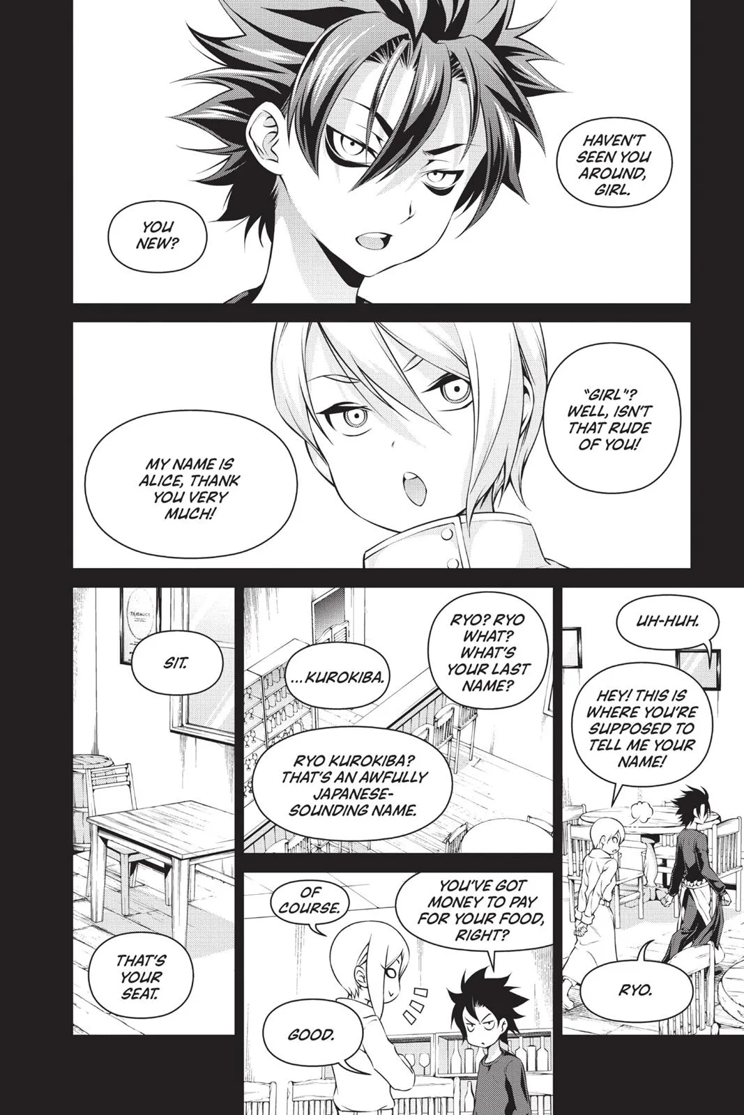 Read Food Wars en Manga Online